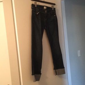 Hudson crop blue jeans size 29